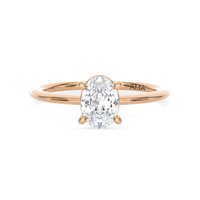 Anello Ama Donna in Oro rosa Diamante Lab Grown 1.01 Ct AMA-AN-301-16-3 - AMA-AN-301-16-3